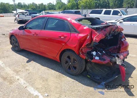 2021 Hyundai Elantra Sel из США, поврежденный, VIN 5NPLS4AG1MH042437